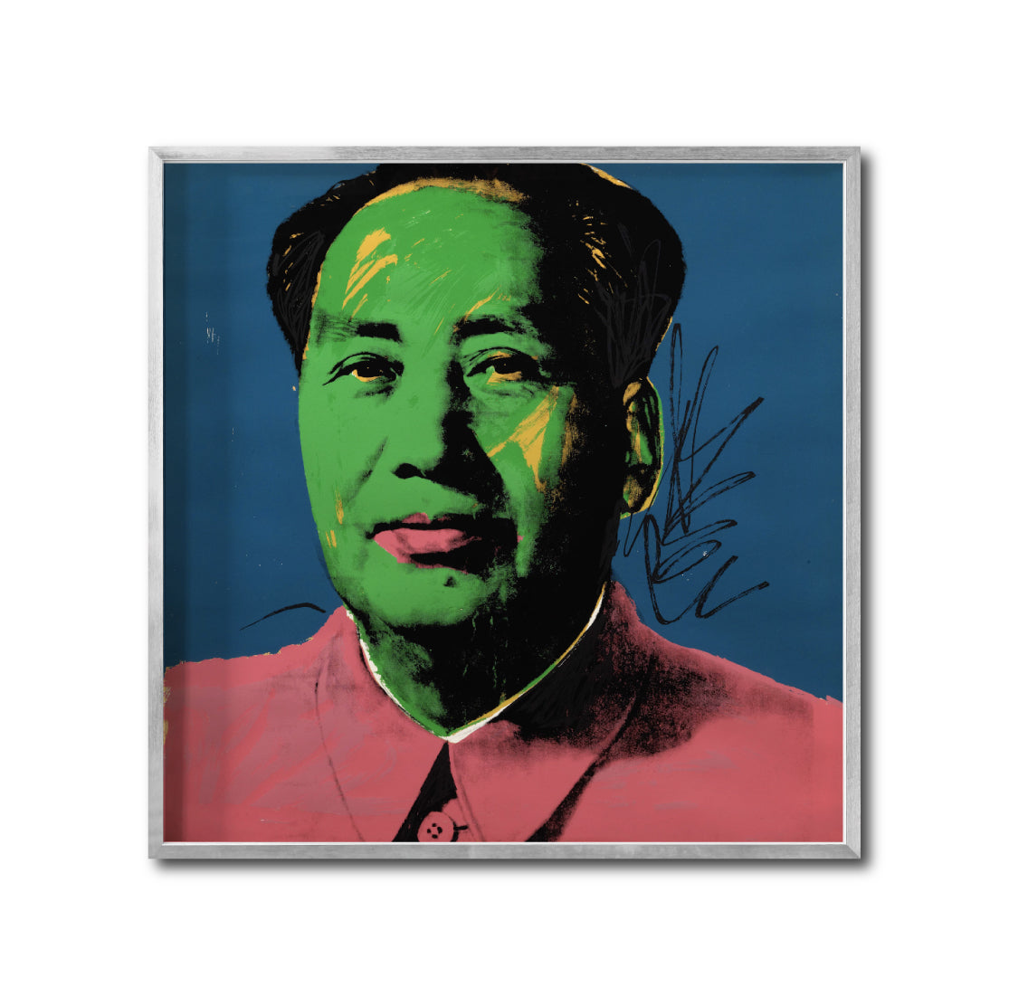 Cuadro Decorativo Warhol 009 Pop Art Mao Tse Tung