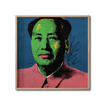 Cargar imagen en el visor de la galería, Cuadro Decorativo Warhol 009 Pop Art Mao Tse Tung
