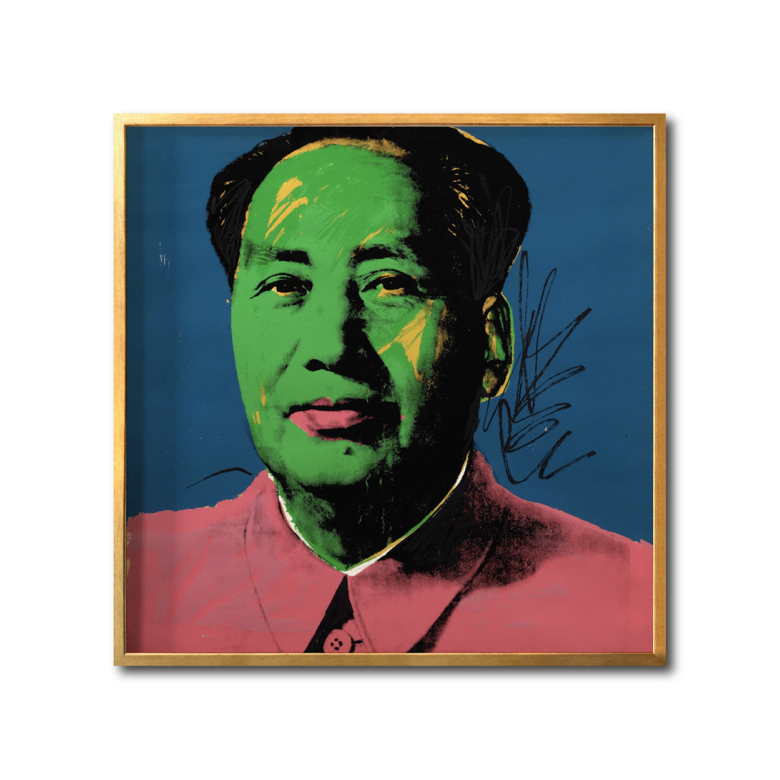 Cuadro Decorativo Warhol 009 Pop Art Mao Tse Tung