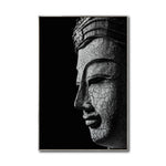 Cargar imagen en el visor de la galería, Cuadro Decorativo - Zen 009 - Buda en Meditación - Fondo Negro

