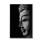 Cargar imagen en el visor de la galería, Cuadro Decorativo - Zen 009 - Buda en Meditación - Fondo Negro
