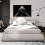 Cargar imagen en el visor de la galería, Cuadro Decorativo Black Woman 010 - - Mujer Negra Africana con Dorado
