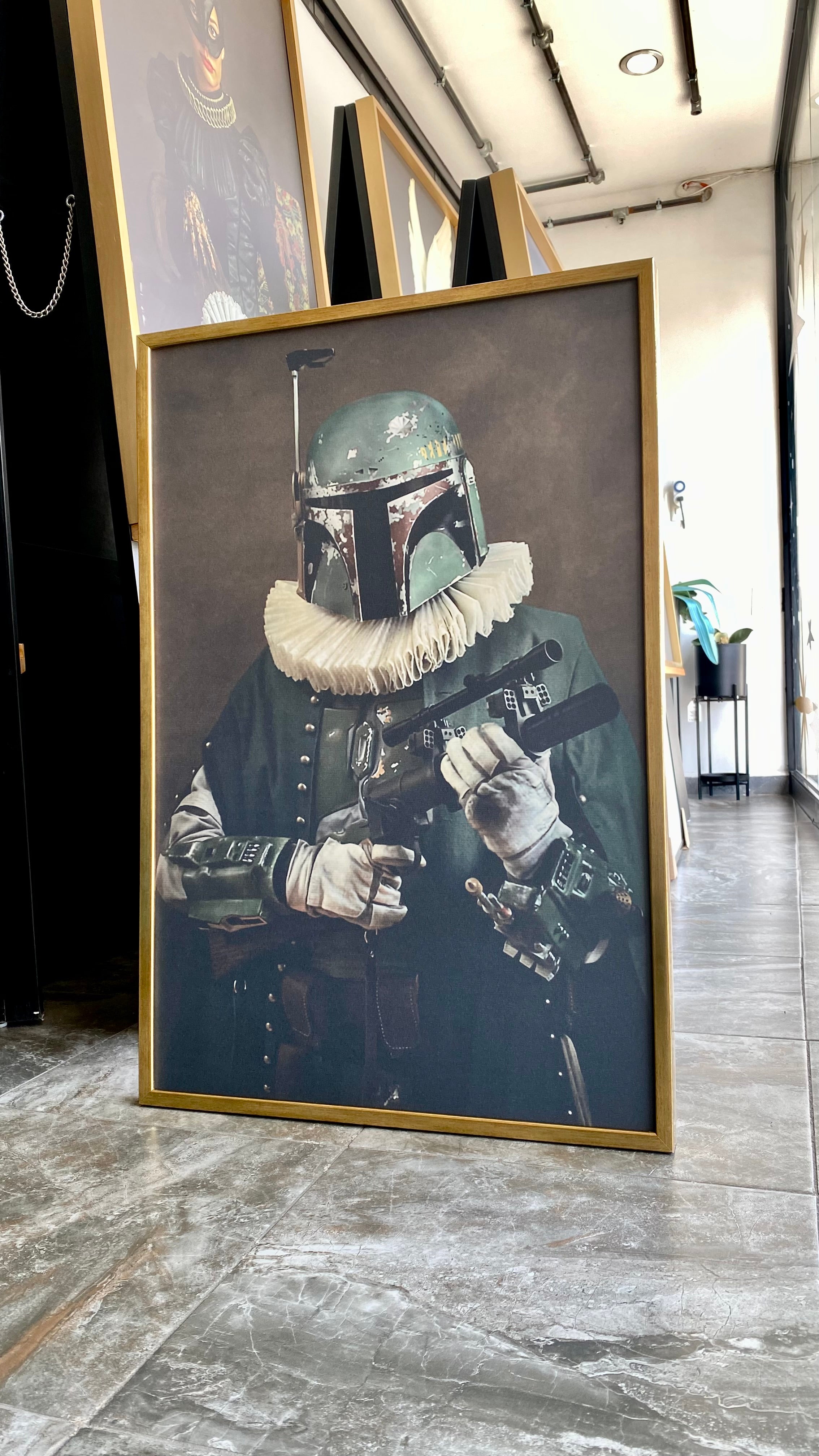 Cuadro Decorativo Personajes Época 008 Star Wars Boba Fett