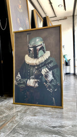 Cargar imagen en el visor de la galería, Cuadro Decorativo Personajes Época 008 Star Wars Boba Fett
