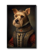 Cargar imagen en el visor de la galería, Cuadro Decorativo Perros Epoca 010 - Terrier Aristócrata
