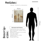 Cargar imagen en el visor de la galería, Cuadro Decorativo - Religión 010 - Arte Cristiano Abstracto, Jesús caminando sobre Agua.
