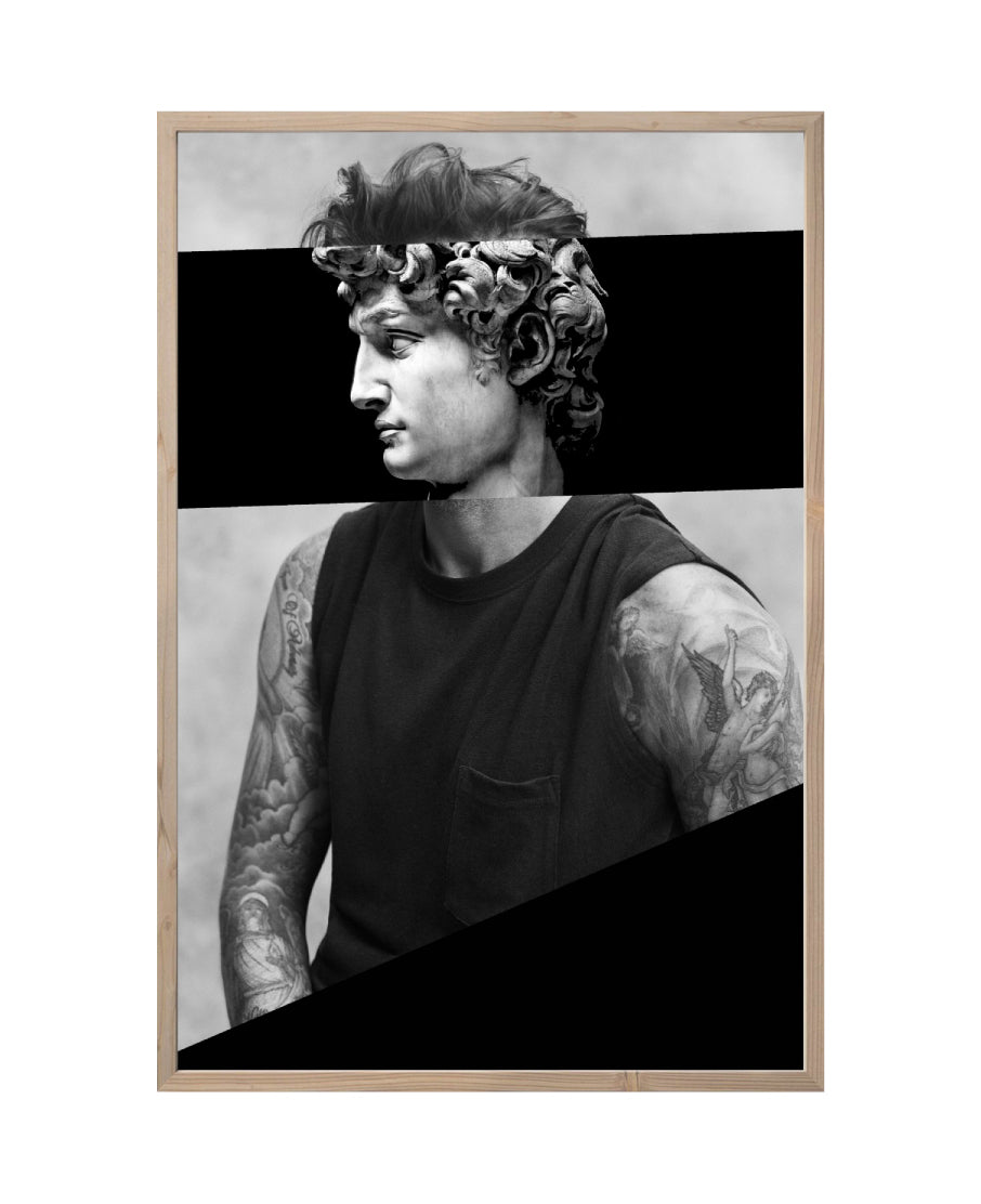 Cuadro Decorativo Rostros 010 David Beckham - El David
