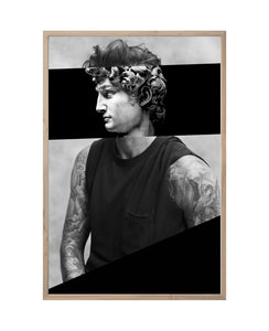 Cuadro Decorativo Rostros 010 David Beckham - El David