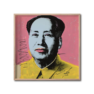 Cuadro Decorativo Warhol 010 Pop Art Mao Tse Tung