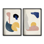 Cargar imagen en el visor de la galería, Set Cuadros Decorativos Abstract Colors 011 - Para Comedor
