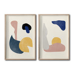 Cargar imagen en el visor de la galería, Set Cuadros Decorativos Abstract Colors 011 - Para Comedor
