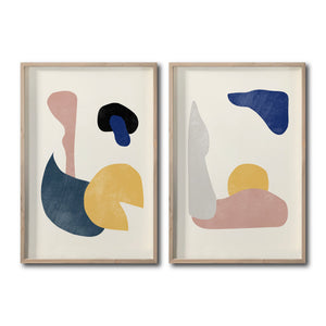 Set Cuadros Decorativos Abstract Colors 011 - Para Comedor