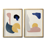 Cargar imagen en el visor de la galería, Set 2 Cuadros Decorativos Abstract Colors 011 - Para Estudio
