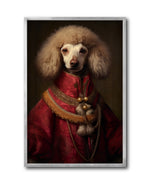 Cargar imagen en el visor de la galería, Cuadro Decorativo Perros Epoca 011 - Poodle Aristócrata
