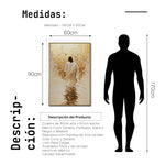 Cargar imagen en el visor de la galería, Cuadro Decorativo - Religión 011 - Arte Bíblico Abstracto, Jesús caminando sobre agua.
