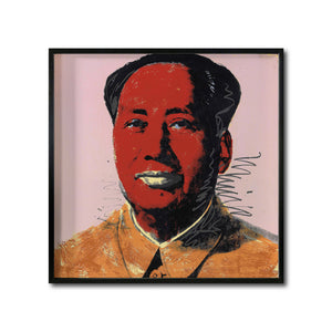 Cuadro Decorativo Warhol 011 Pop Art Mao Tse Tung