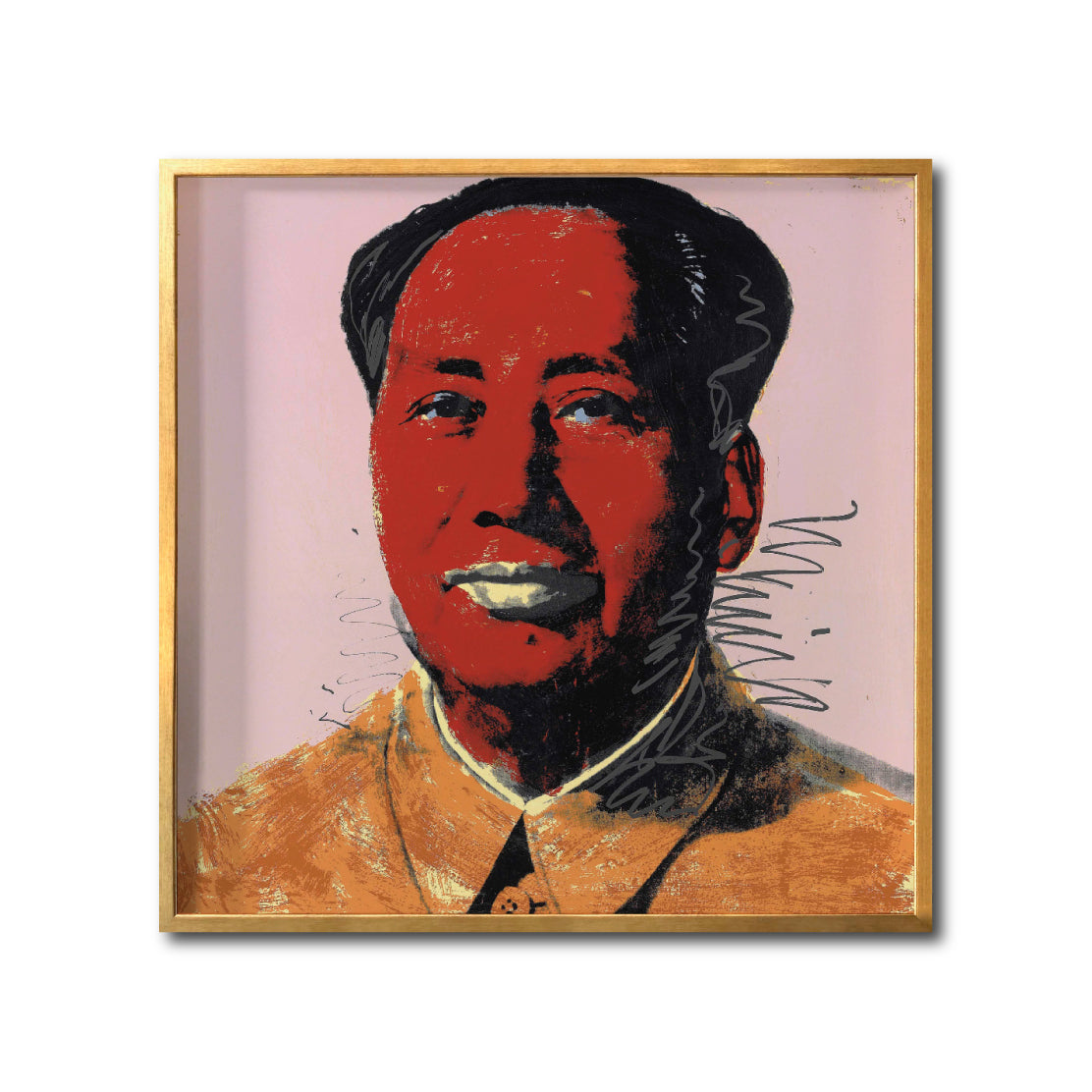 Cuadro Decorativo Warhol 011 Pop Art Mao Tse Tung