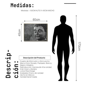 Cuadro Decorativo - Zen 011 - Buda en Meditación