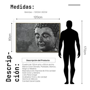 Cuadro Decorativo - Zen 011 - Buda en Meditación