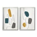Cargar imagen en el visor de la galería, Set 2 Cuadros Decorativos Abstract Colors 012 - Para Sala

