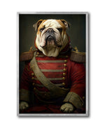 Cargar imagen en el visor de la galería, Cuadro Decorativo Perros Epoca 012 - Bulldog Aristócrata
