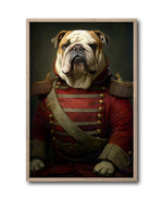 Cargar imagen en el visor de la galería, Cuadro Decorativo Perros Epoca 012 - Bulldog Aristócrata
