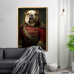 Cargar imagen en el visor de la galería, Cuadro Decorativo Perros Epoca 012 - Bulldog Aristócrata
