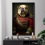 Cargar imagen en el visor de la galería, Cuadro Decorativo Perros Epoca 012 - Bulldog Aristócrata
