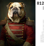 Cargar imagen en el visor de la galería, Cuadro Decorativo Perros Epoca 012 - Bulldog Aristócrata
