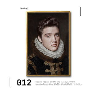 Cuadro Decorativo Rostros 012 Elvis Presley