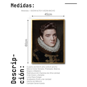 Cuadro Decorativo Rostros 012 Elvis Presley