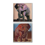 Cargar imagen en el visor de la galería, Cuadros decorativos Pop Art clásicos  para interior. Arte decoración de interiores. Arte. Decoración elegante. Elefante.
