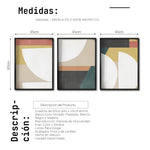 Cargar imagen en el visor de la galería, Set Cuadros Decorativos Abstract Colors 013 - Para Sala
