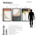 Cargar imagen en el visor de la galería, Set Cuadros Decorativos Abstract Colors 013 - Para Sala

