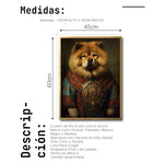 Cargar imagen en el visor de la galería, Cuadro Decorativo Perros Epoca 013 - Chow Chow Aristócrata
