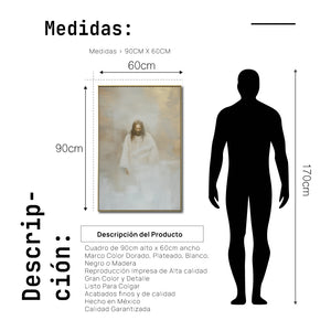 Cuadro Decorativo - Religión 013 - Jesucristo Arte Bíblico Abstracto