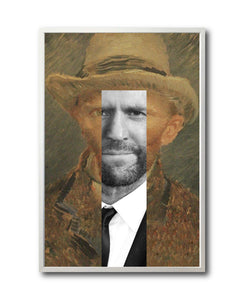 Cuadro Decorativo Rostros 013 Van Gogh - Jason Statham