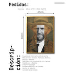 Cargar imagen en el visor de la galería, Cuadro Decorativo Rostros 013 Van Gogh - Jason Statham
