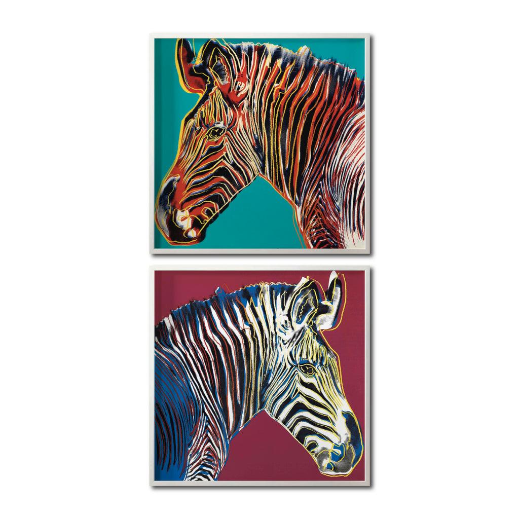 Cuadros decorativos Arte Pop para tu recámara. Galería314. Zebra