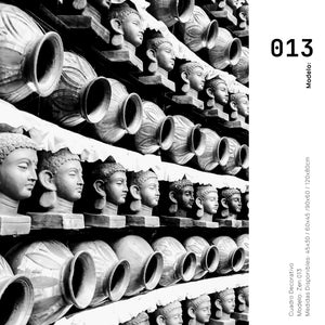 Cuadro Decorativo - Zen 013 - Cabezas de Buda