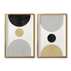 Set Cuadros Decorativos Abstract Colors 014 - Para Comedor