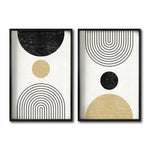 Cargar imagen en el visor de la galería, Set 2 Cuadros Decorativos Abstract Colors 014 - Para Credenza
