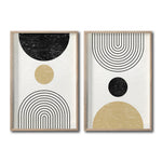 Cargar imagen en el visor de la galería, Set Cuadros Decorativos Abstract Colors 014 - Para Comedor
