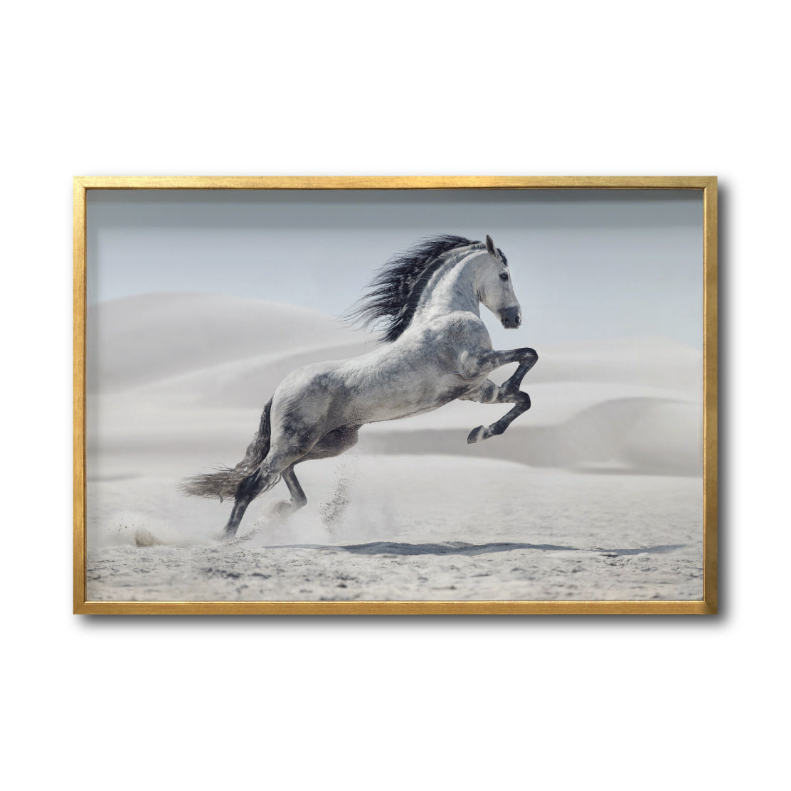 Horse’s decorative painting for your bedroom. Mexico City. Galería 314. 