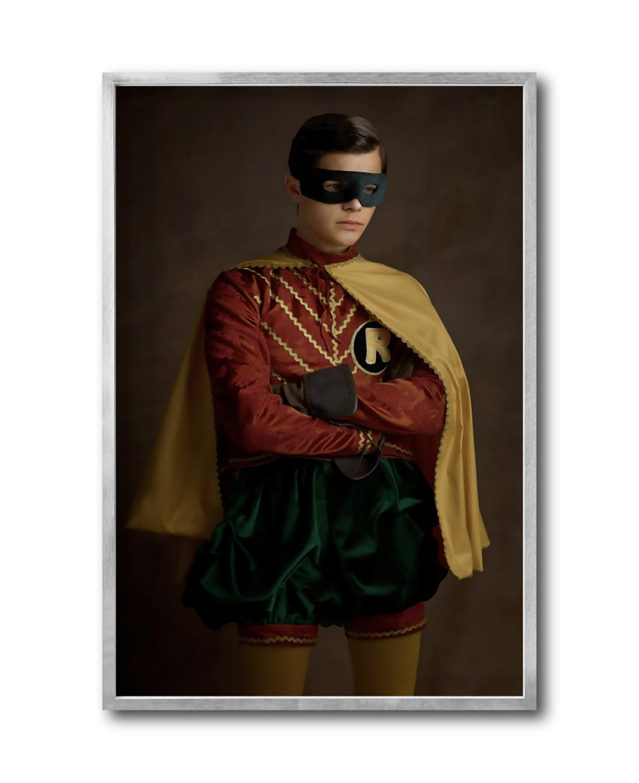 Cuadro Decorativo Personajes Época 014 Superhéroes Robin