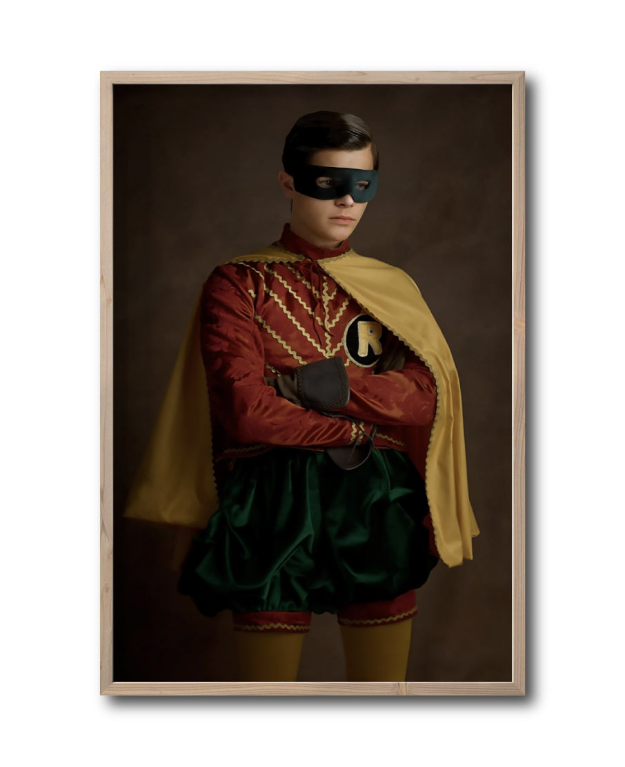 Cuadro Decorativo Personajes Época 014 Superhéroes Robin