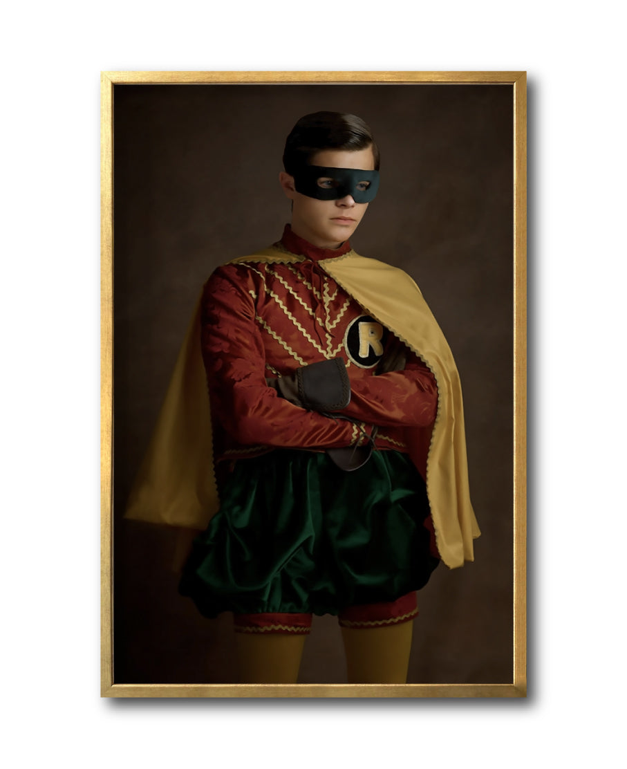 Cuadro Decorativo Personajes Época 014 Superhéroes Robin