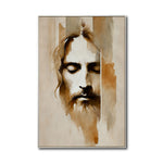 Cargar imagen en el visor de la galería, Cuadro Decorativo - Religión 014 - rostro de Jesús Arte Cristiano Jesucristo Abstracto
