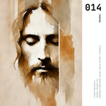 Cargar imagen en el visor de la galería, Cuadro Decorativo - Religión 014 - rostro de Jesús Arte Cristiano Jesucristo Abstracto

