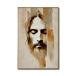 Cargar imagen en el visor de la galería, Cuadro Decorativo - Religión 014 - rostro de Jesús Arte Cristiano Jesucristo Abstracto
